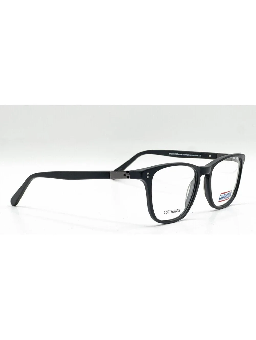 Gridiron Stealth C3 Brown/Gunmetal Authentic Eyeglasses 54-19-145